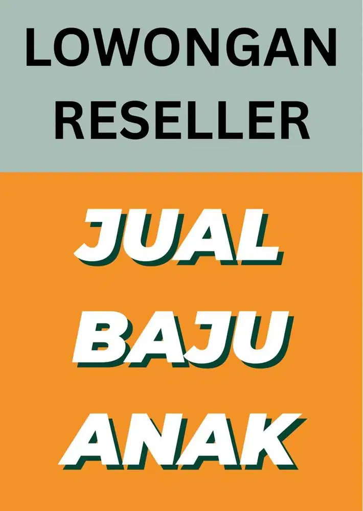 Reseller Baju Anak