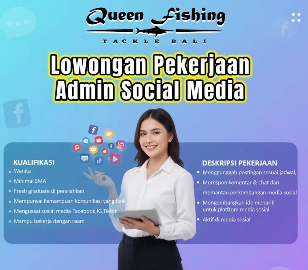 Lowongan kerja admin media sosial