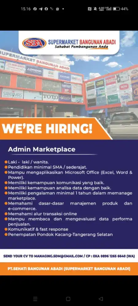 Admin Marketplace