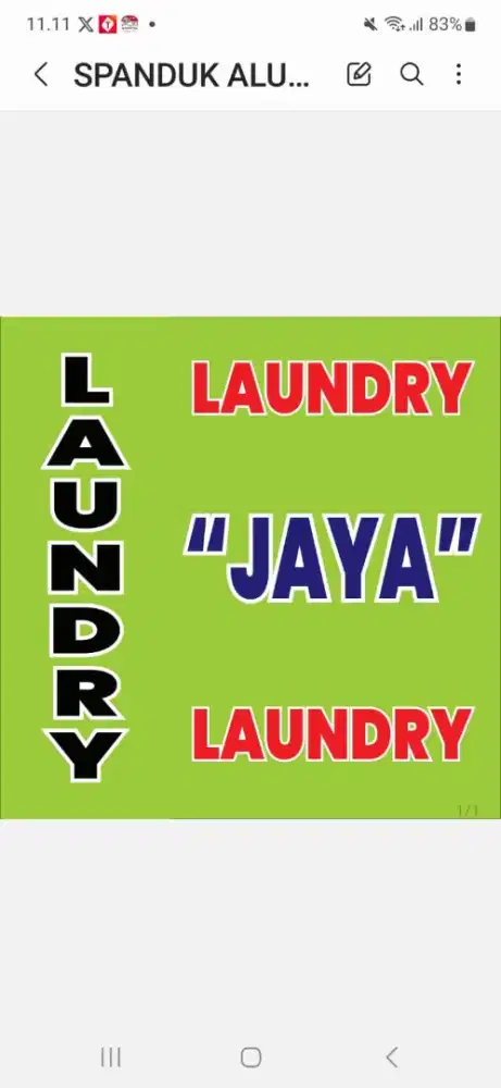 Laundry butuh pria & wanita