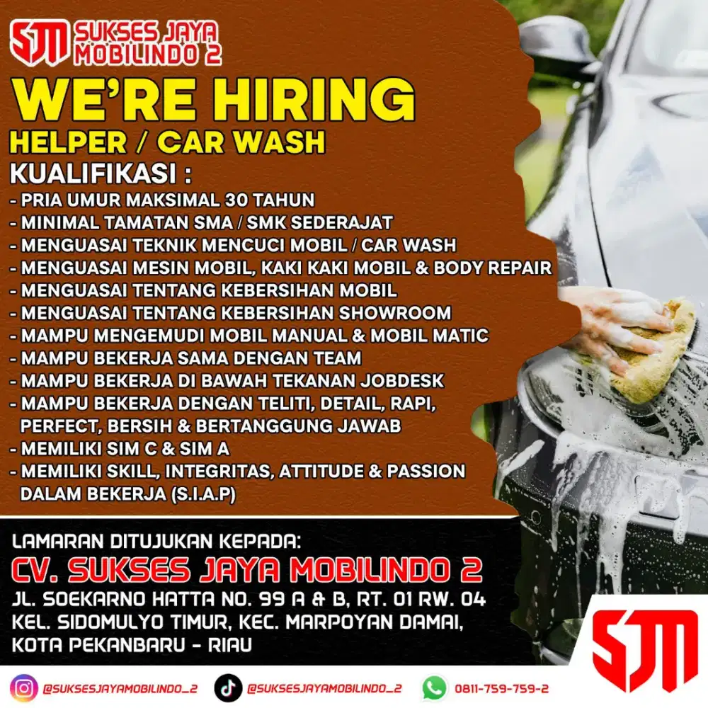 LOWONGAN PEKERJAAN