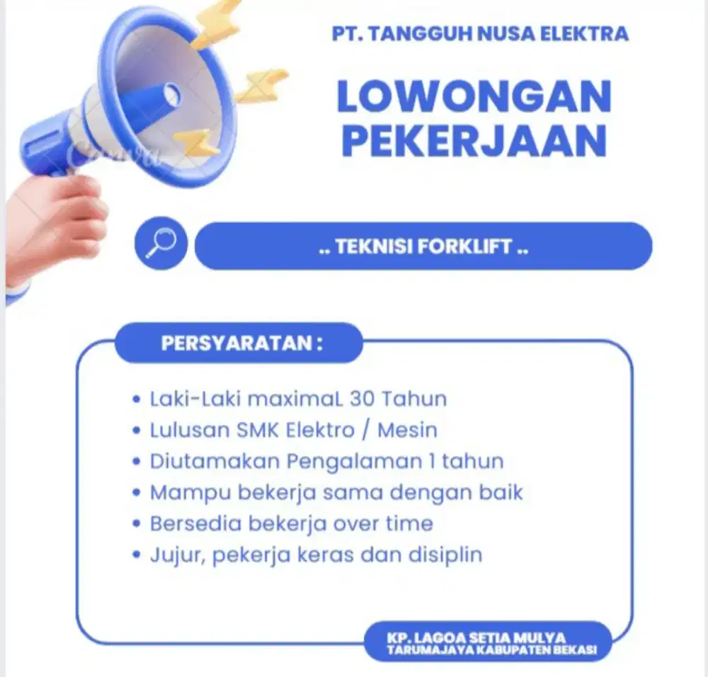 Mekanik forklift