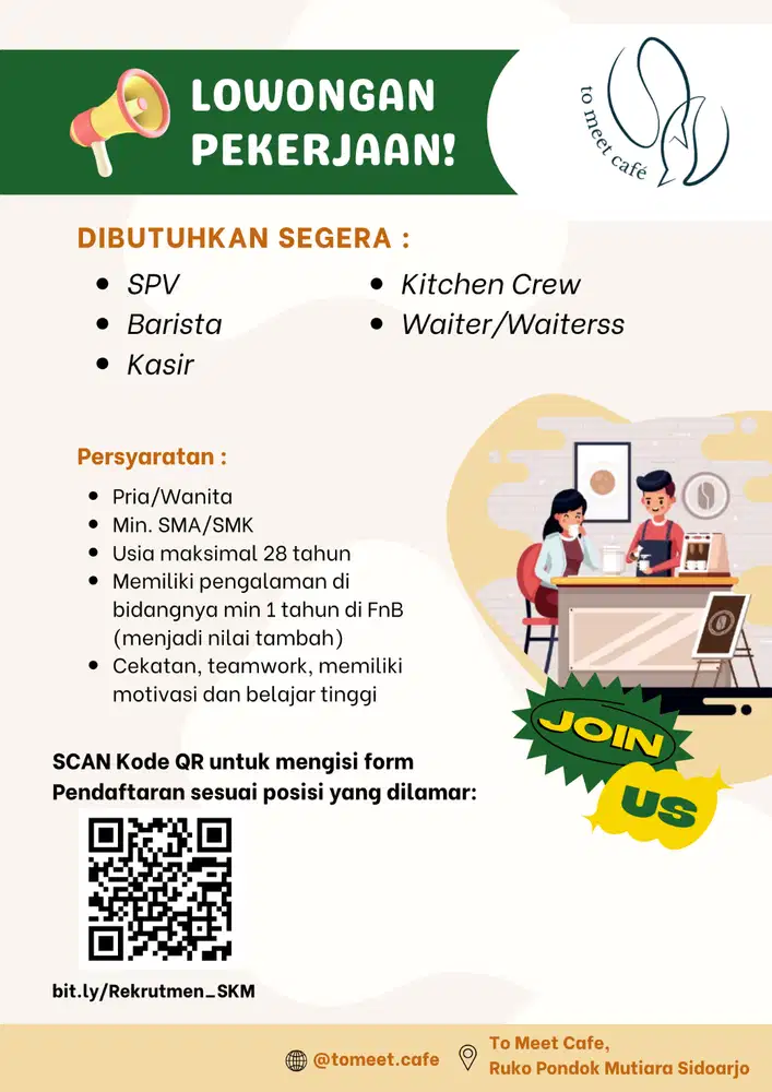 CAFE CREW - TO MEET CAFE (RUKO PONDOK MUTIARA SIDOARJO)
