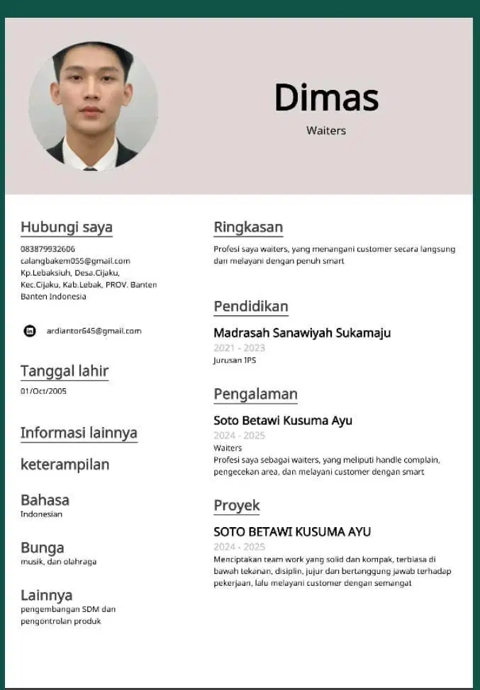 cari kerjaan yang serius