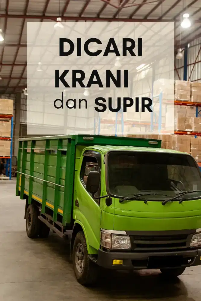Dicar Krani Ekspedisi Berpengalaman