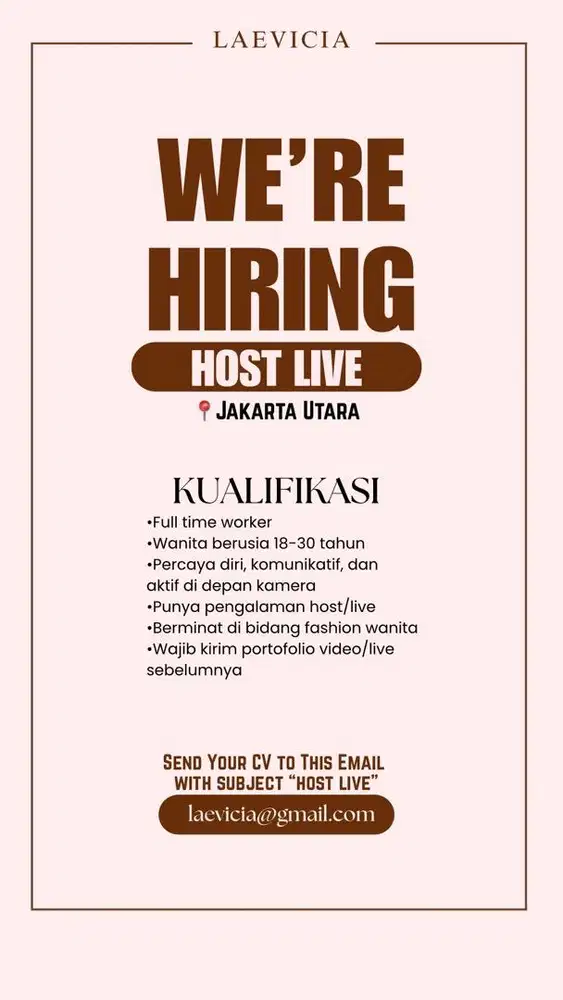Host Live tiktok