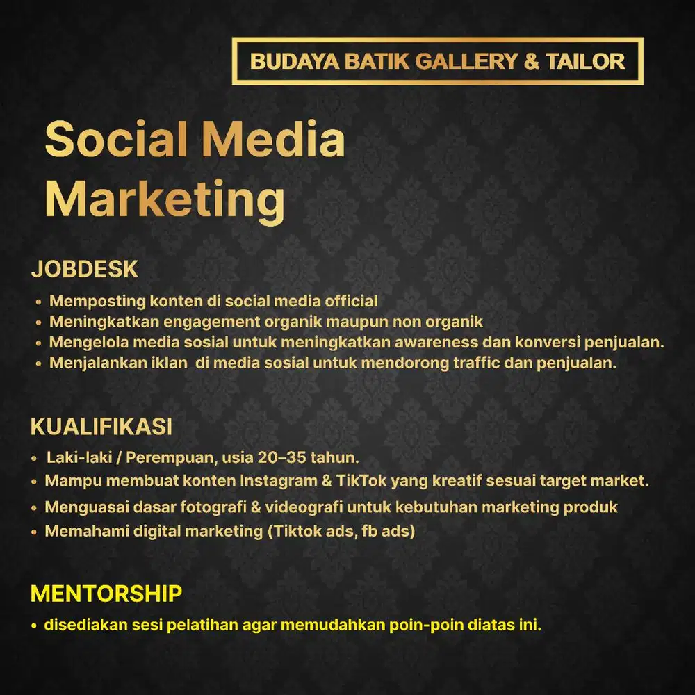 SOCIAL MEDIA MARKETING