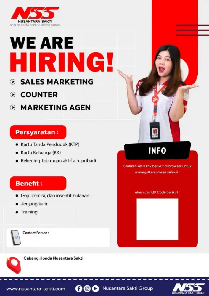 info loker account officer dan counter