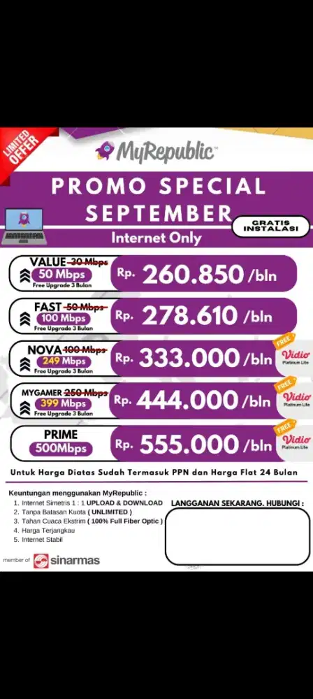 Wifi Internet My Republik