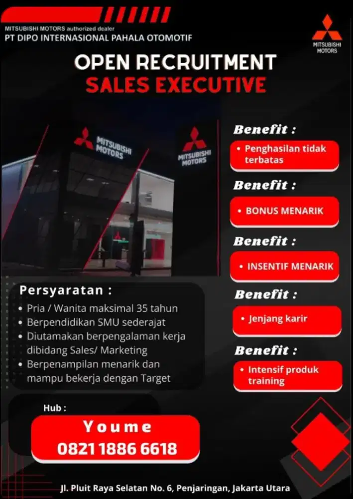 Lowongan Penjaga Pameran dan Host Live