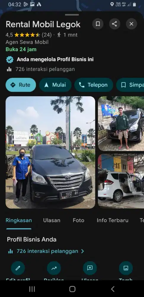Rental Mobil Lepas Kunci
