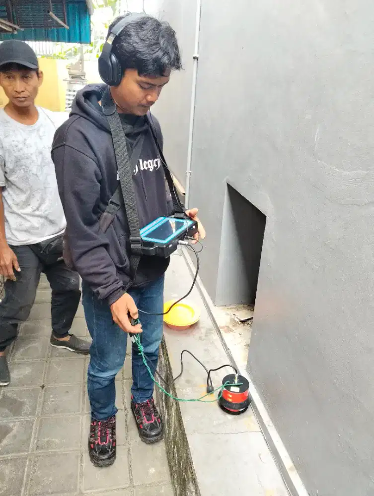 Mencari kebocoran melacak kebocoran Deteksi kebocoran pipa bocor