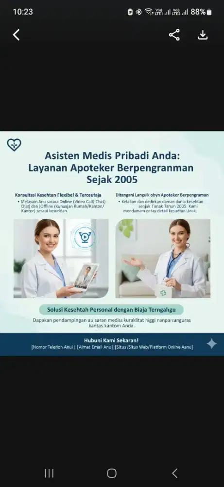 Konsultan Medical Asisten