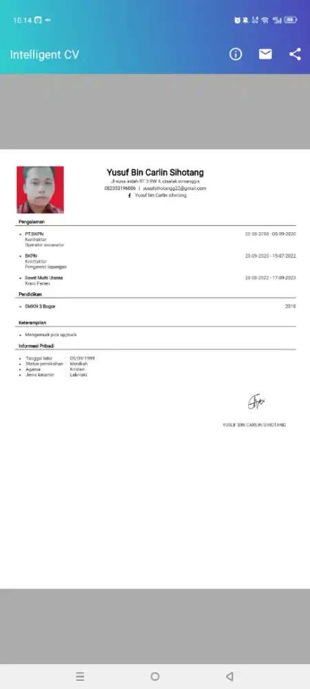 Cari kerjaan yang serius