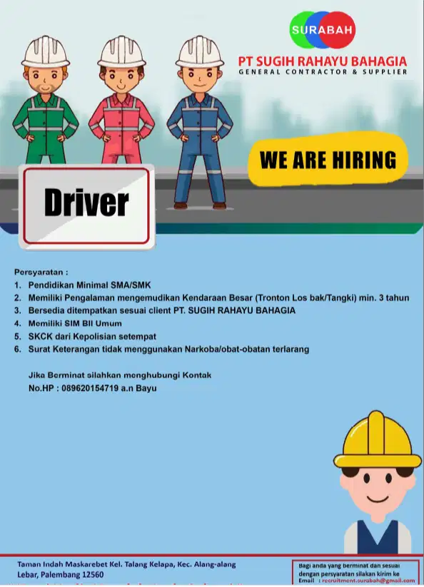 DRIVER LOSSBAK SEMEN 35TON SIM BIIUMUM