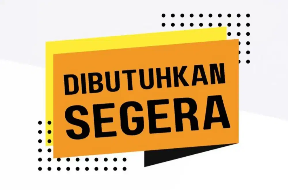 Lowongan pekerjaan Admin