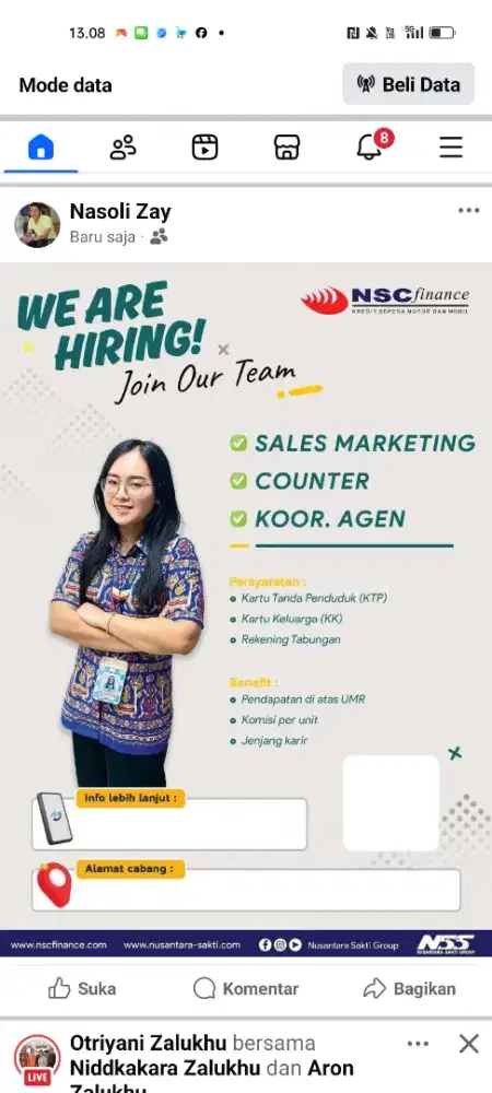 Lowongan kerja nsc
