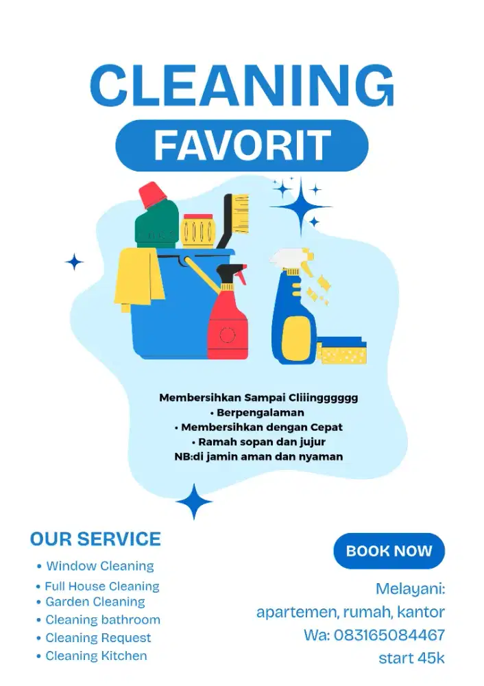 JASA CLEANING FAVORIT