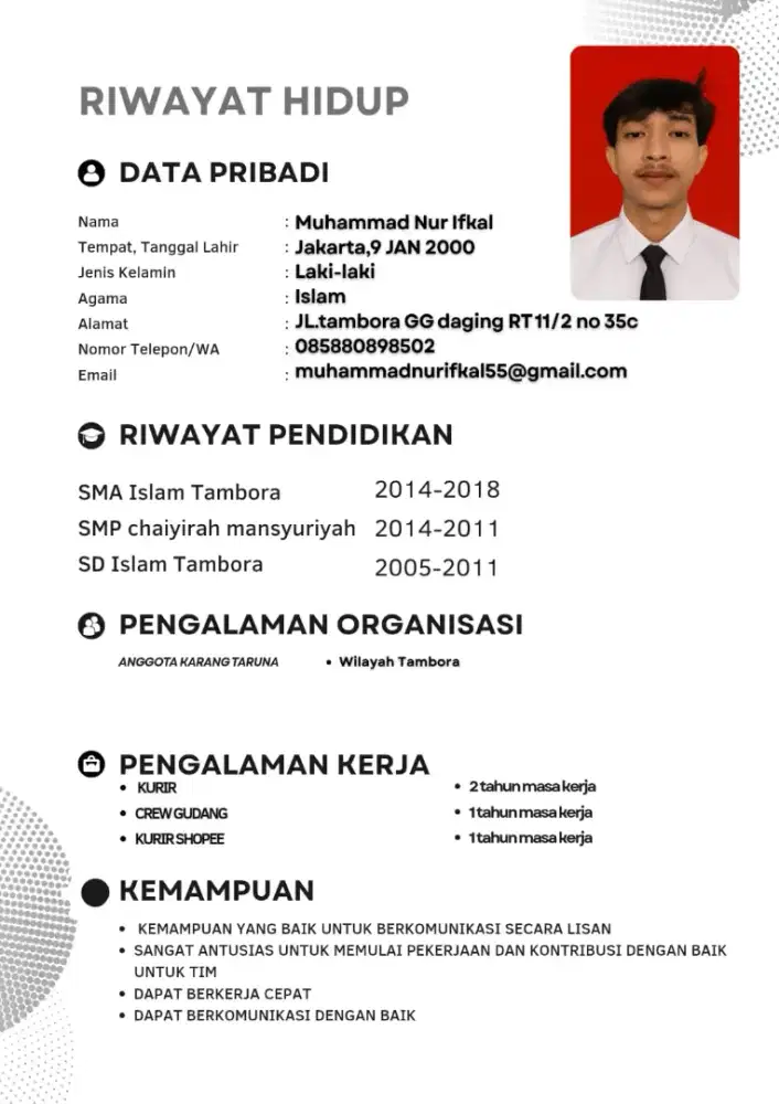 cari pekerjaan kurir gudang elektronik