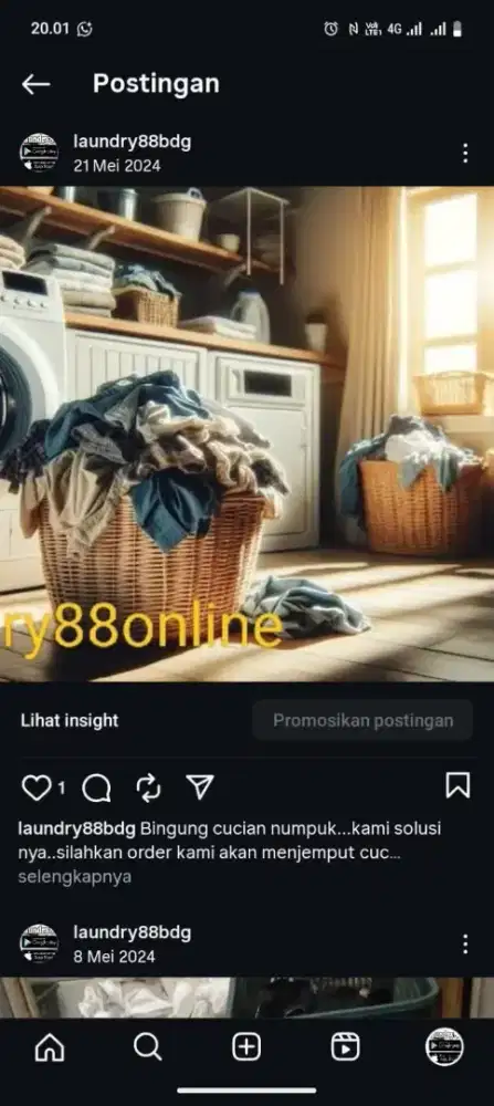 Di butuhkan segera kurir laundry