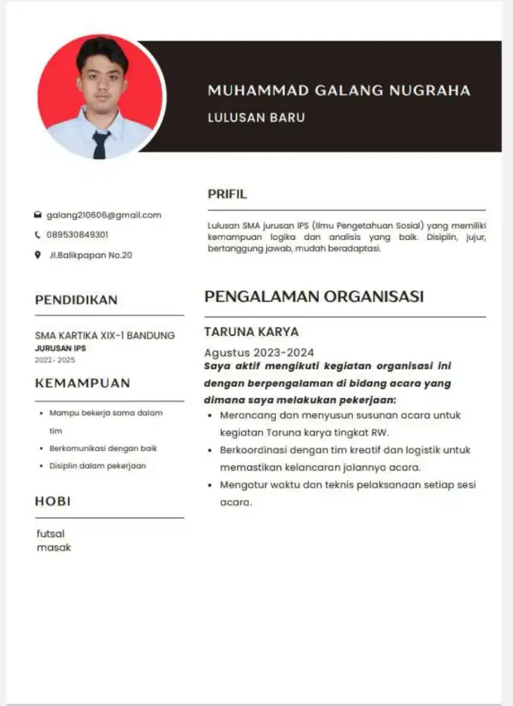 Cari pekerjaan apa saja
