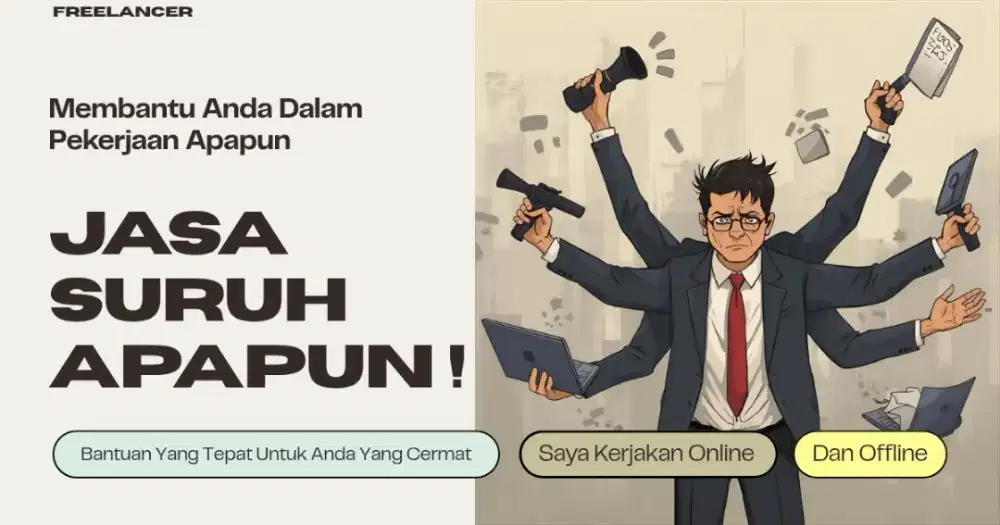 JASA SURUH / BANTU APA SAJA