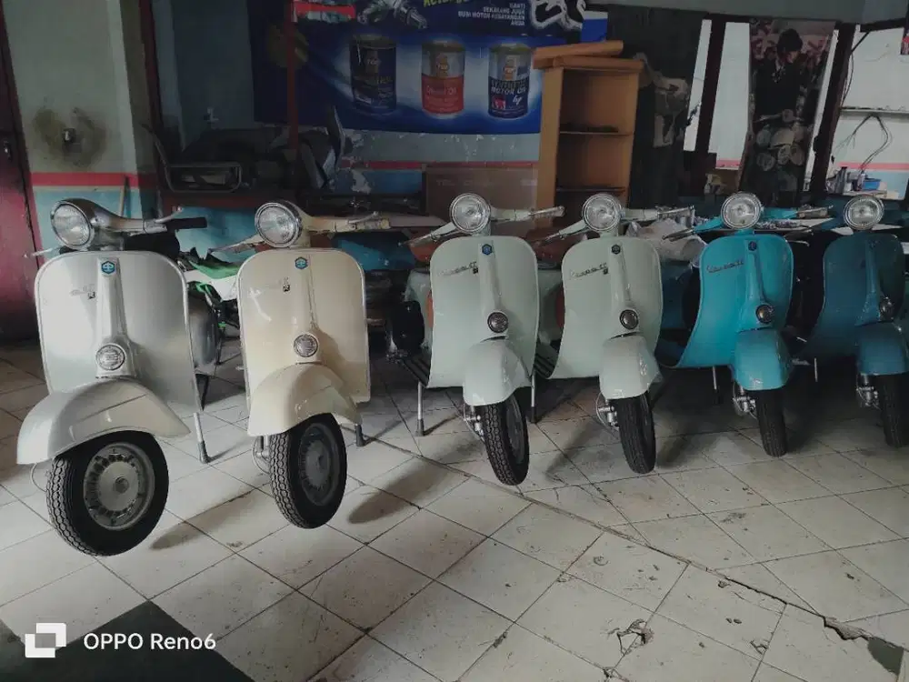 Di cari tukang serabutan untuk bengkel vespa tua