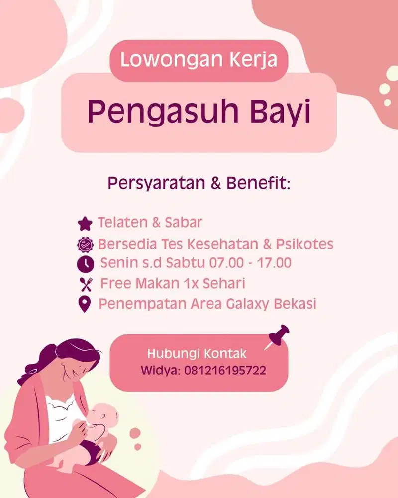 Lowongan Kerja Pengasuh Bayi