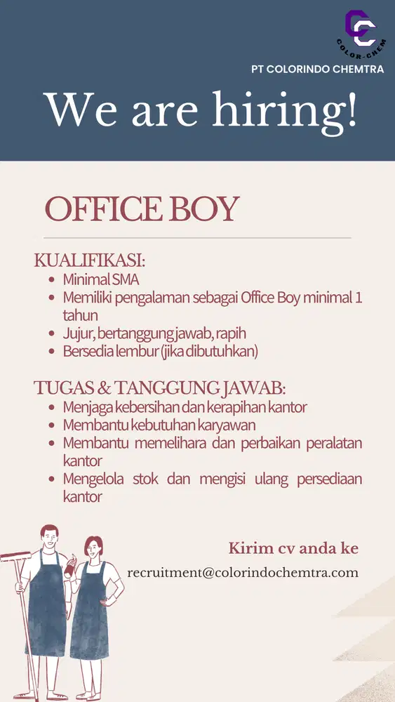 Office Boy Kantor