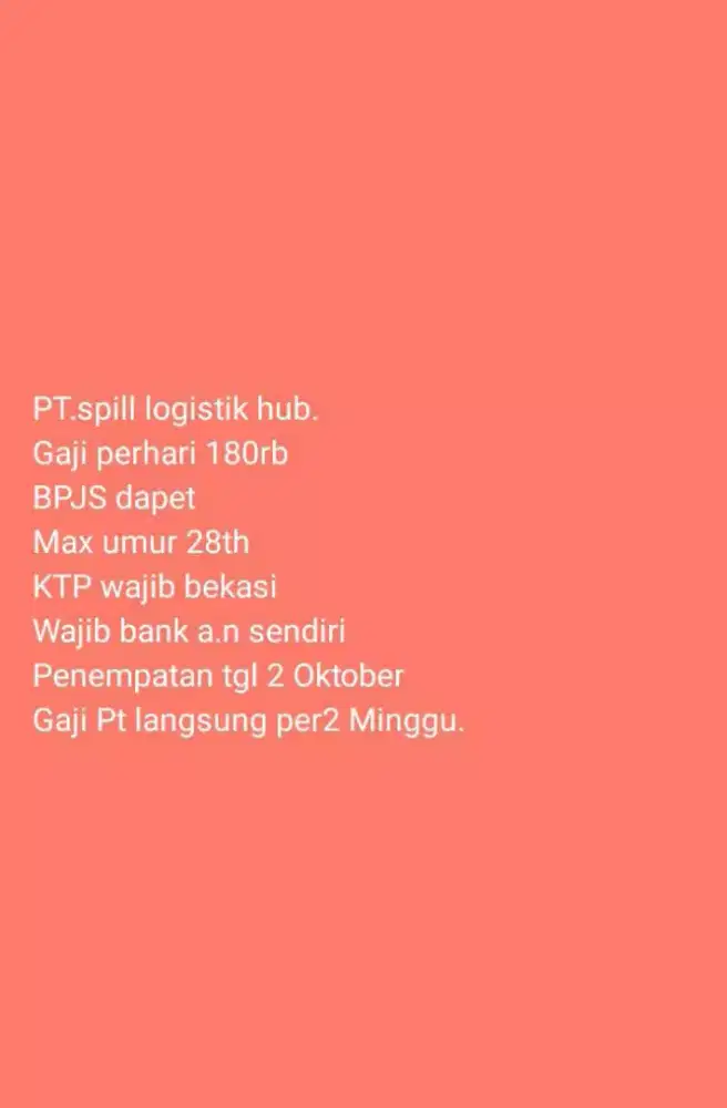 PT .SPILL LOGISTIK