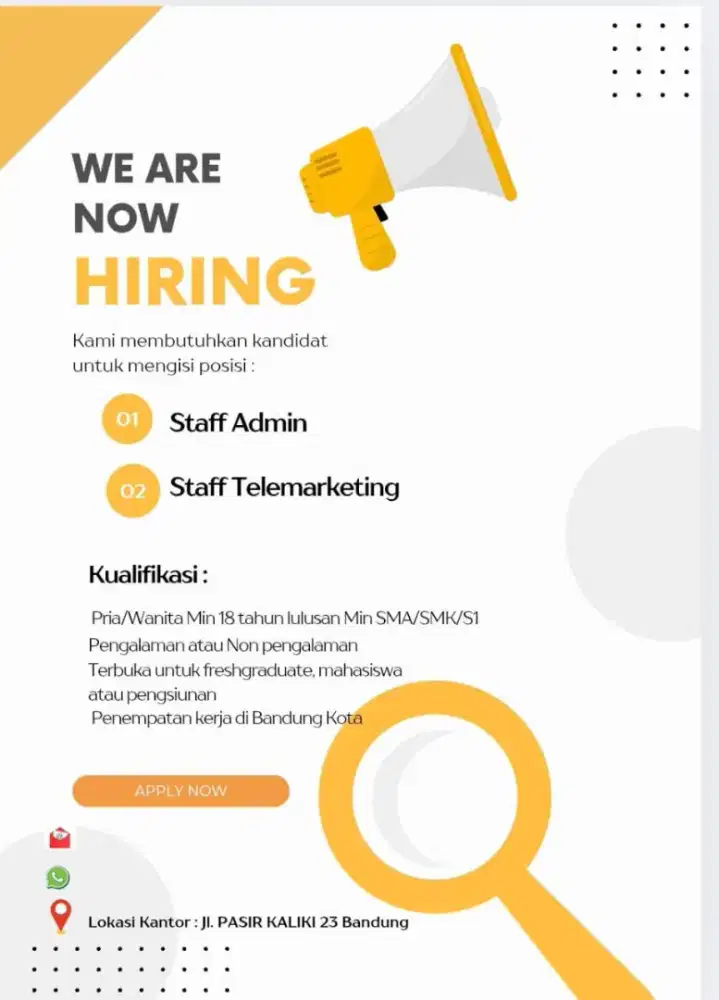 Info loker Bandung