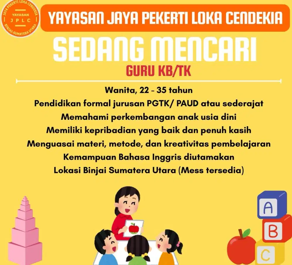 Guru KB TK Binjai