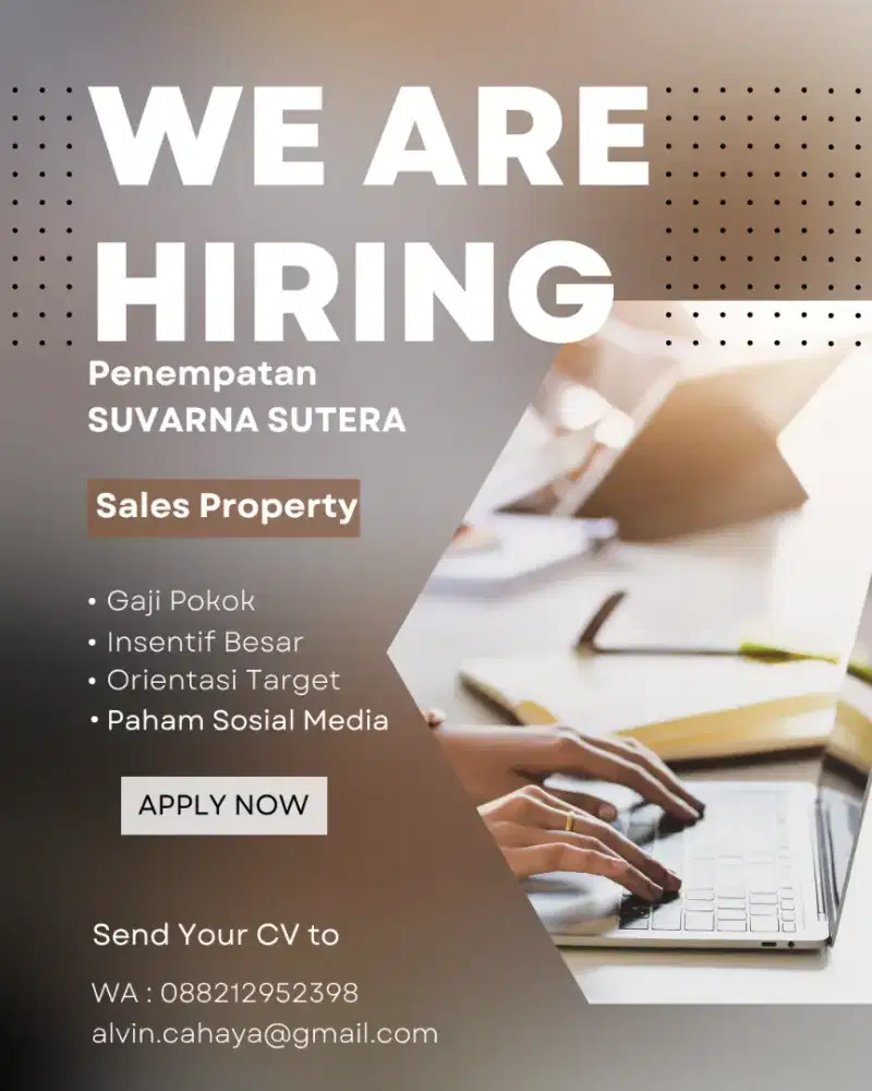 Sales Properti Suvarna Sutera