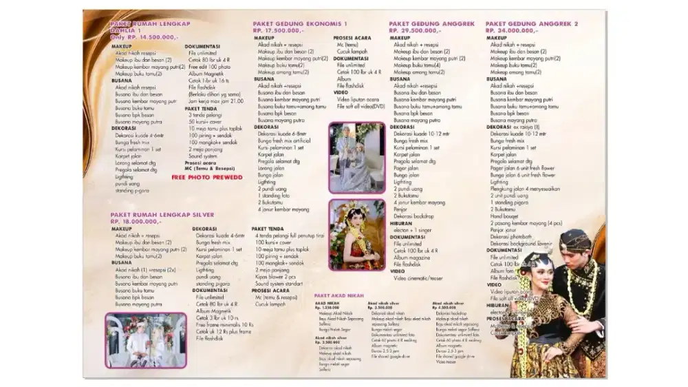 Paket wedding murah