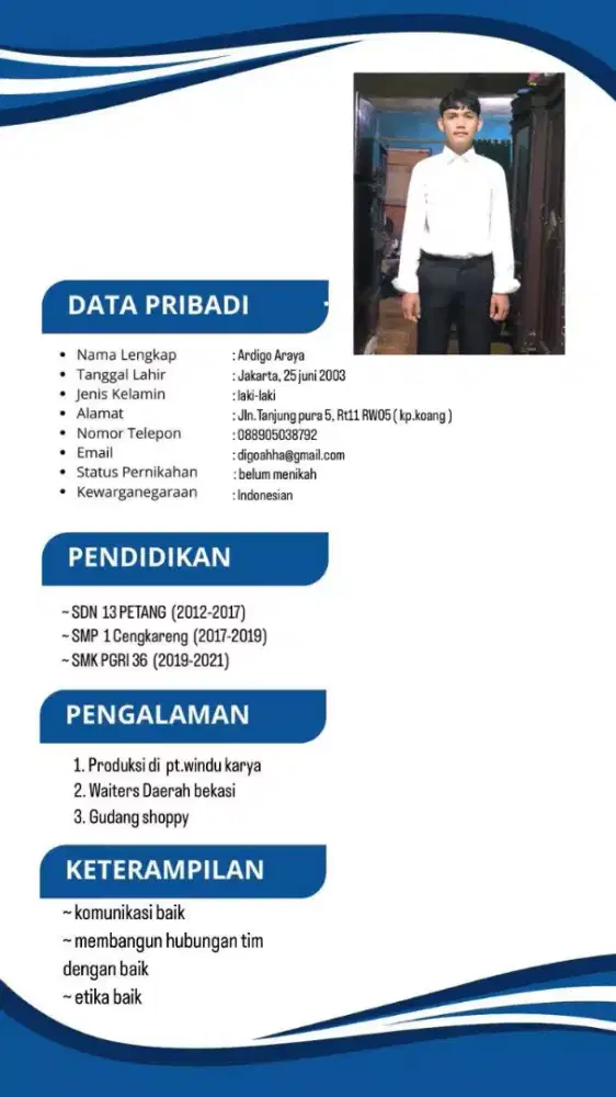 Saya sedang mencari loker