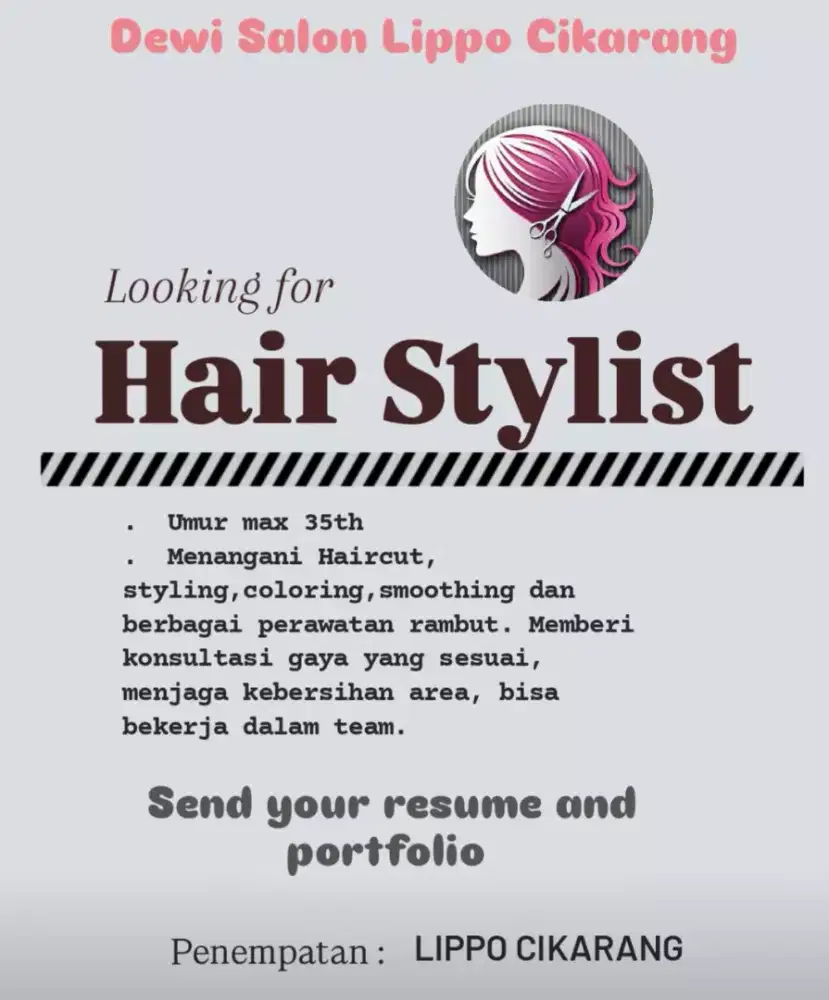 Loker Salon lippo cikarang
