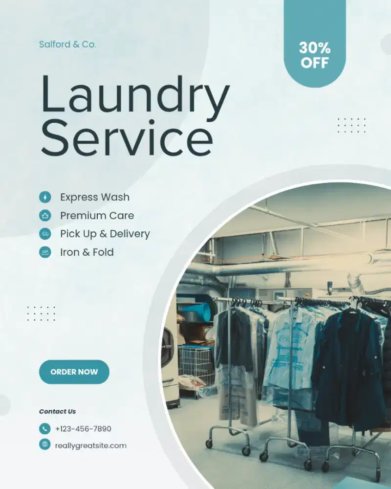 Lowongan cuci satuan laundry