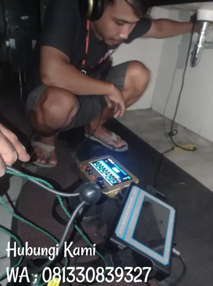 Jasa Deteksi Kebocoran Pipa dalam Bangunan Akurat 100%