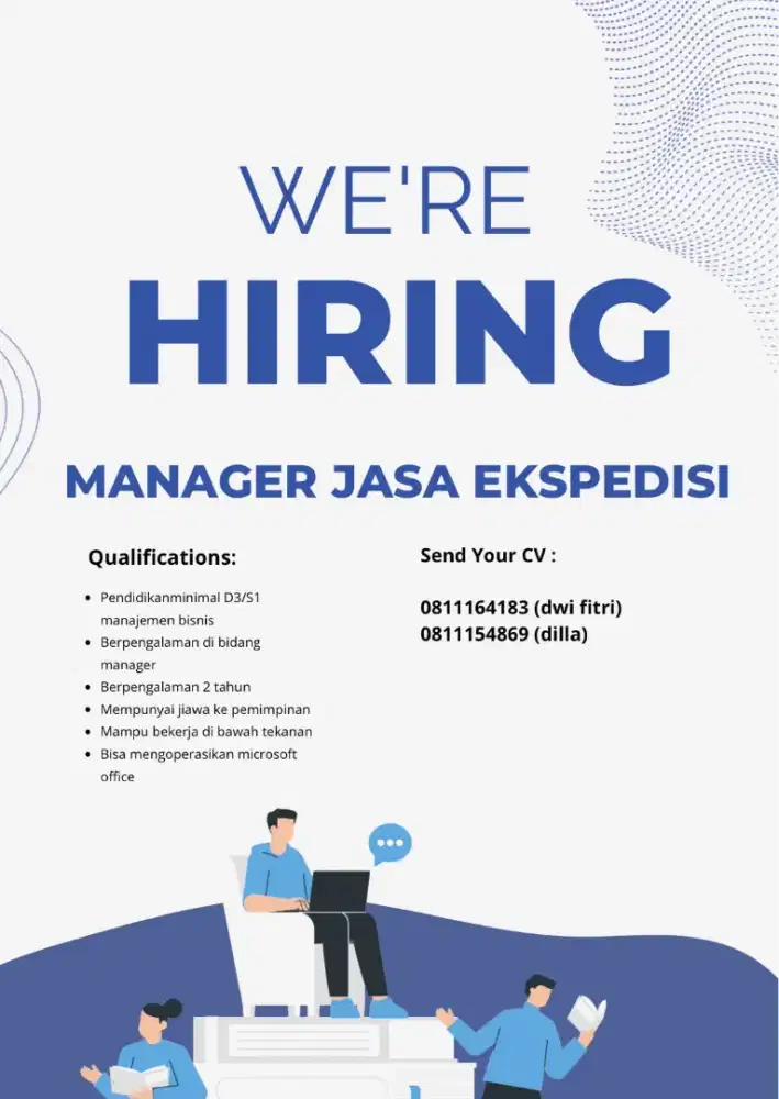 Lowongan kerja manager