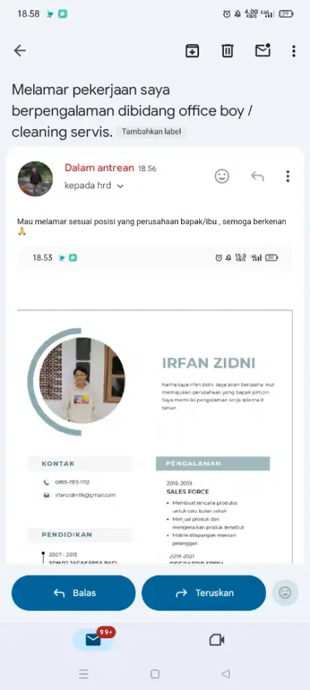 MENCARI PEKERJAAN