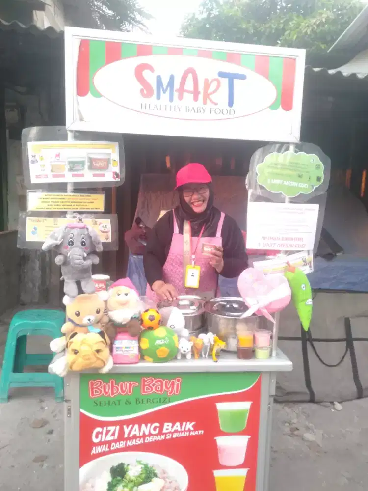 dicari wanita untuk jaga stand bubur bayi