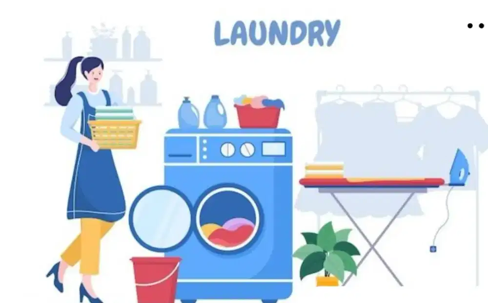 Dibutuhkan karyawati laundry dan asisten rumah tangga