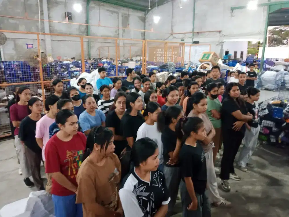 Lowongan operator Dealy Worker gudang