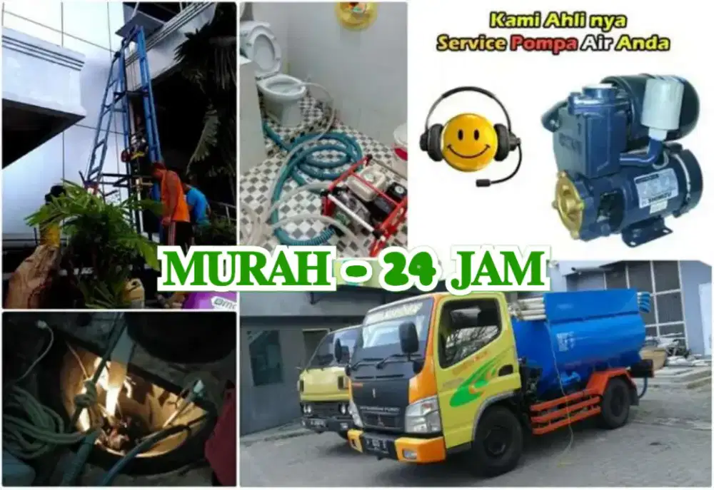 Jasa sumur bor suntik kuras sedot wc tinja saluran mampet ledeng buntu