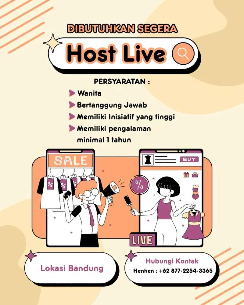 Host live tiktok