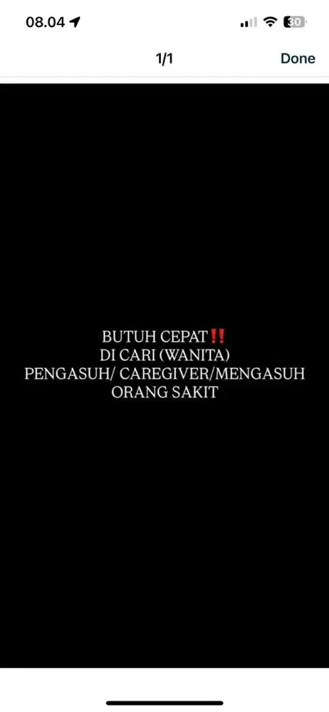 PENGASUH/ Sus/ CAREGIVER