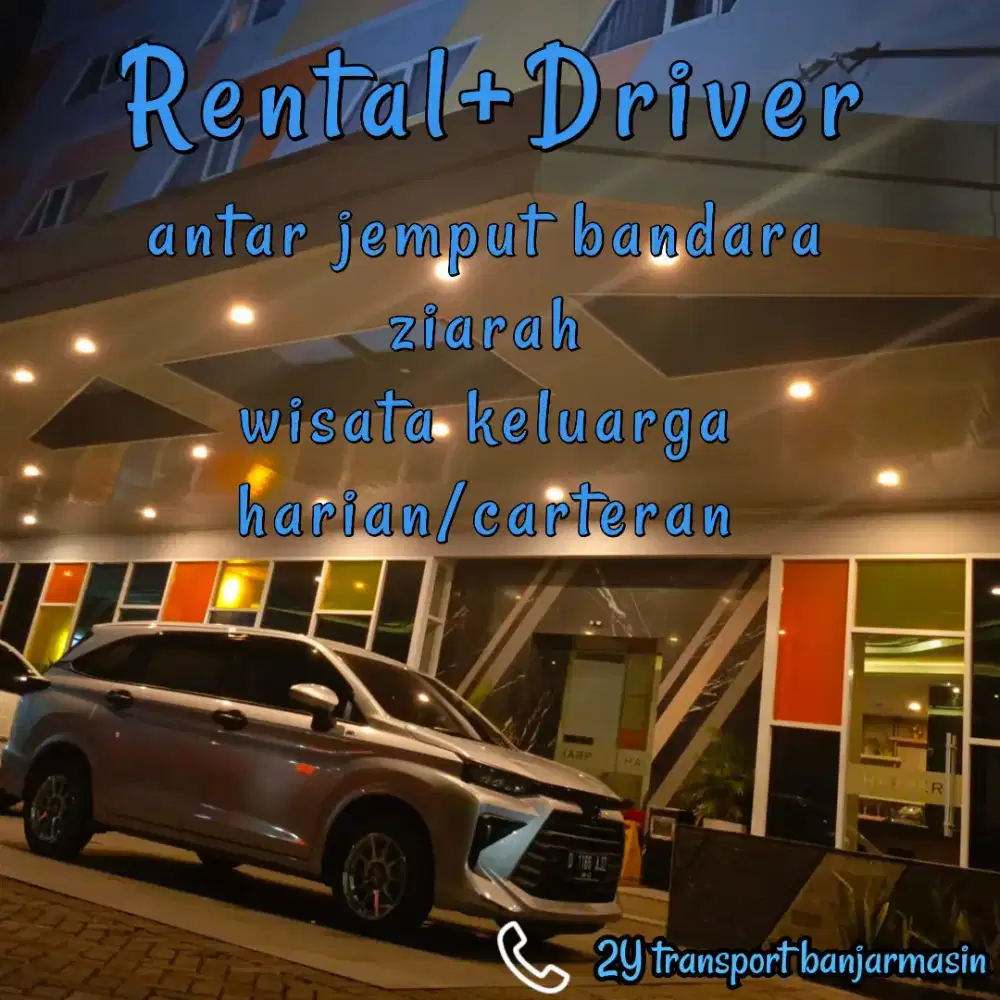 Rental mobil + Driver