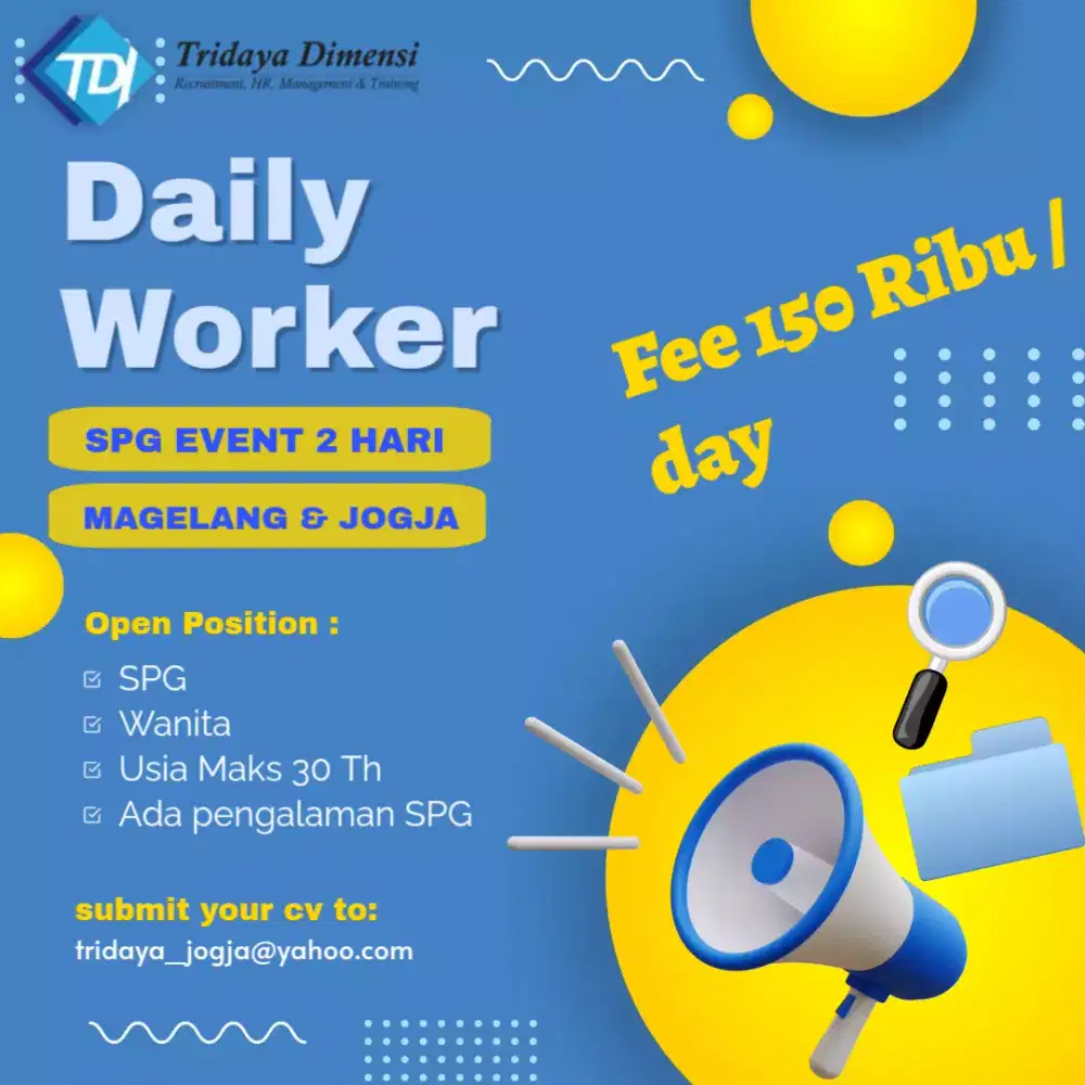 Sales Promotion Girl Event 2 Hari
