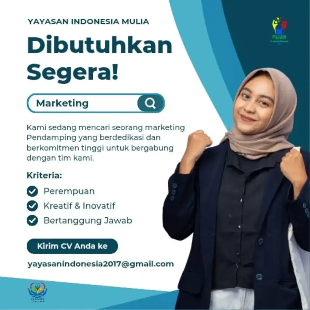 Di Butuhkan Marketing Wanita