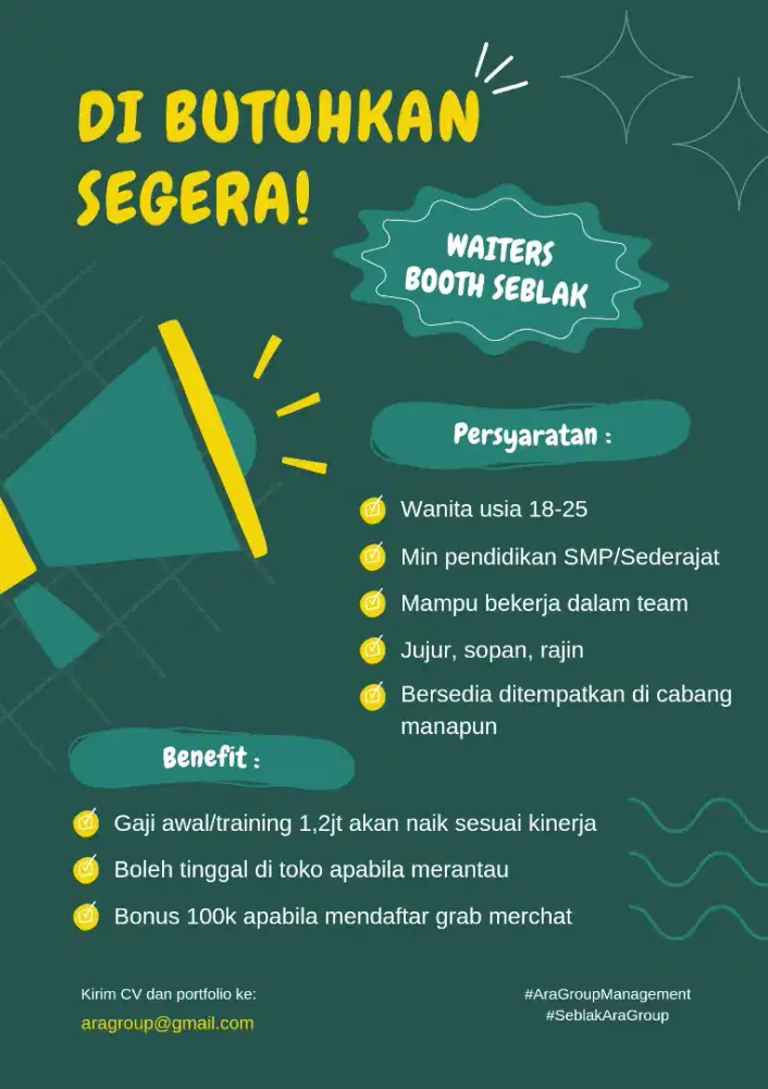Lowongan Pekerjaan